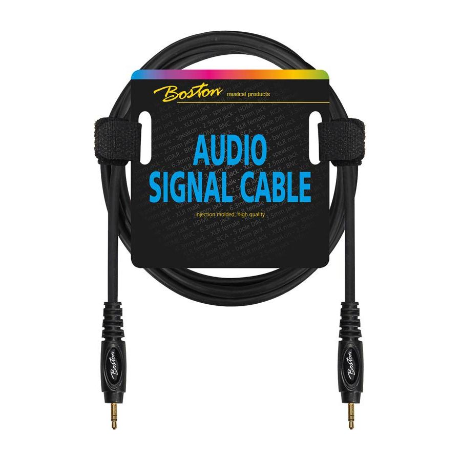 Boston Audio Signal Cable, 3.5mm jack stereo to 3.5mm jack stereo, 3.00 meter
