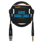 Boston Audio Signal Cable, XLR female to 6.3mm jack stereo, 3.00 meter