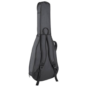 Boston Gig Bag for Acoustic Guitar, 10mm Back View