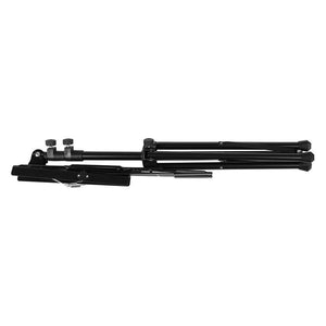 Boston Music Stand, extra tall, foldable, black, 50x23 cm desk, tube diameter: 1,9 cm, including bag