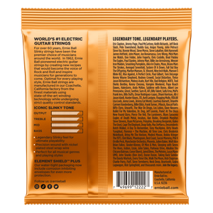 Ernie Ball 2222 Hybrid Slinky Electric Guitar Strings (9-46) Back View