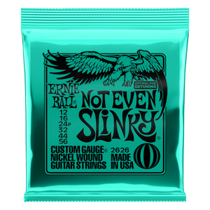 Ernie Ball 2626 Not Even Slinky Electric Guitar Strings (12-56) Front View