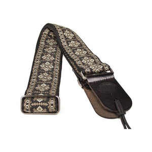 GST-181-GY | Gaucho Traditional Series guitar strap, Grey 2