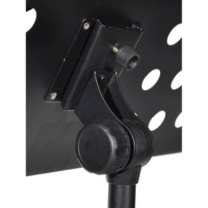 Metal music stand with perforated desk (49x34cm)