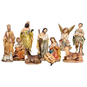 Resin Nativity Set 11 - 6 inch Figures
