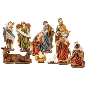 Resin Nativity Set 11 - 8 inch Figures