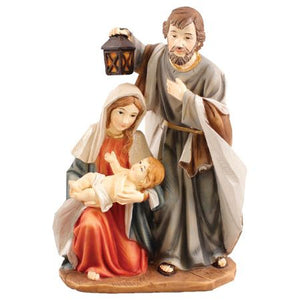 Resin Nativity Set Holy Family 6 inch 89584