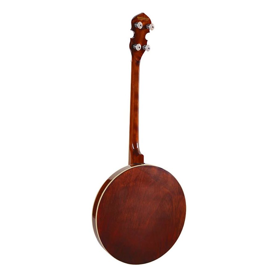 Richwood Heritage Series Tenor Banjo 4-String Back View