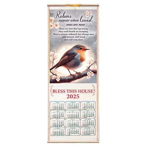 Wood Scroll Calendar Robins Near You